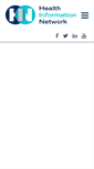 Mobile Screenshot of healthinfonetwork.org